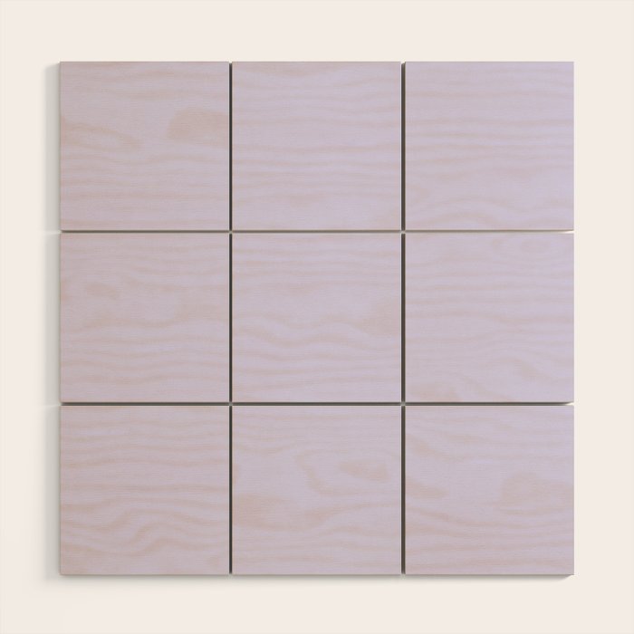 Simply Periwinkle Purple Wood Wall Art Gallery Image 1