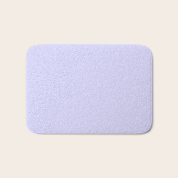 Simply Periwinkle Purple Bath Mat Gallery Image 1