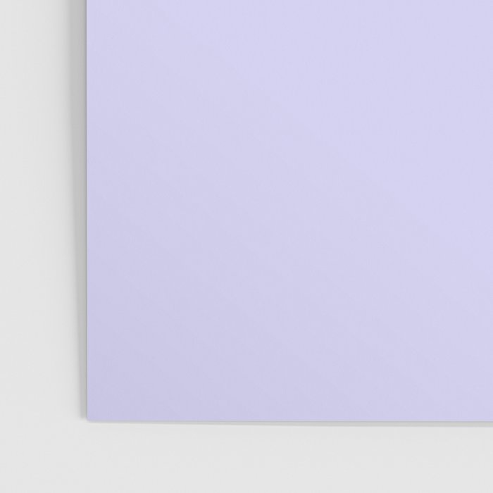 Simply Periwinkle Purple Poster Gallery Image 3