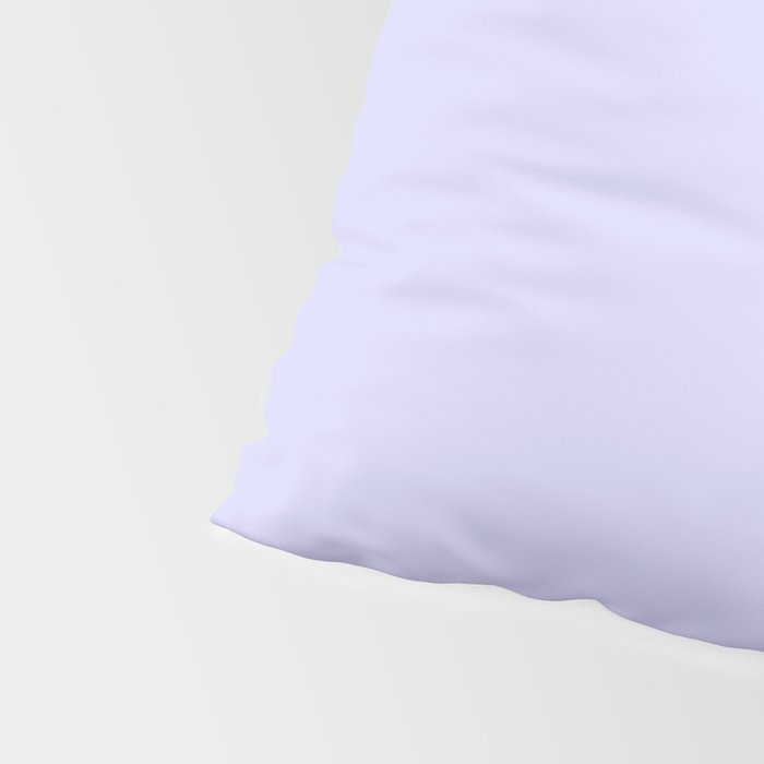 Simply Periwinkle Purple Pillow Sham Gallery Image 4