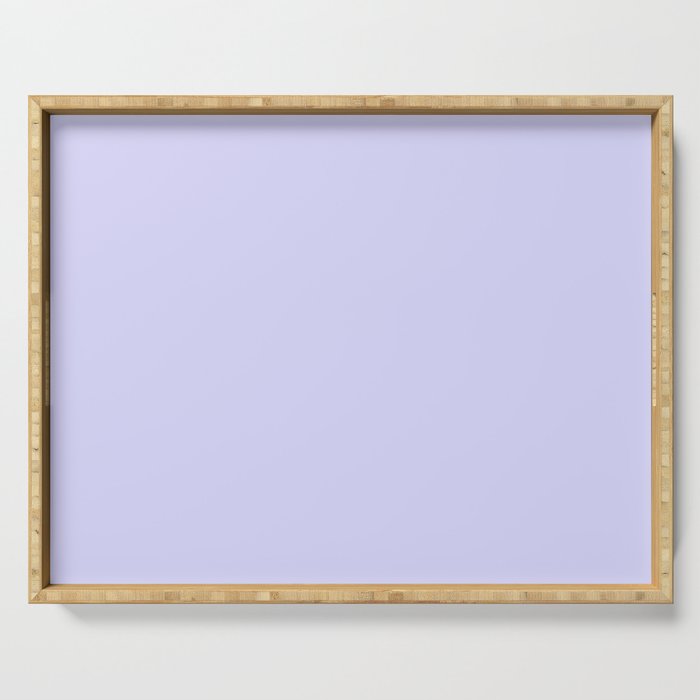Simply Periwinkle Purple Serving Tray Gallery Image 1