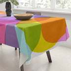Color Burst Tablecloth Gallery Image 3