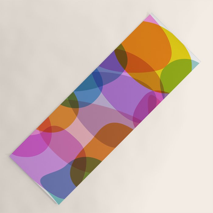 Color Burst Yoga Mat Gallery Image 1