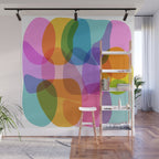 Color Burst Wall Mural Gallery Image 1