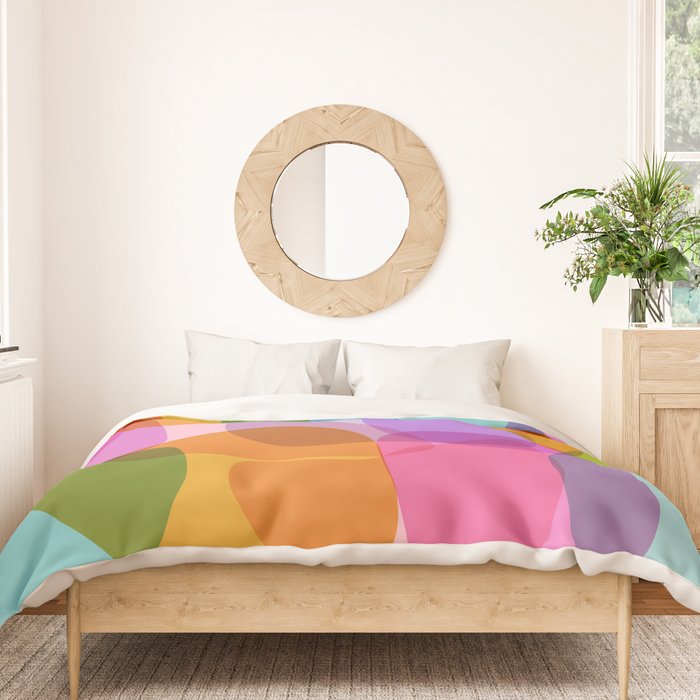 Color Burst Duvet Cover Gallery Image 3