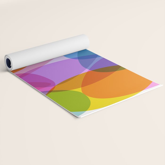 Color Burst Yoga Mat Gallery Image 2