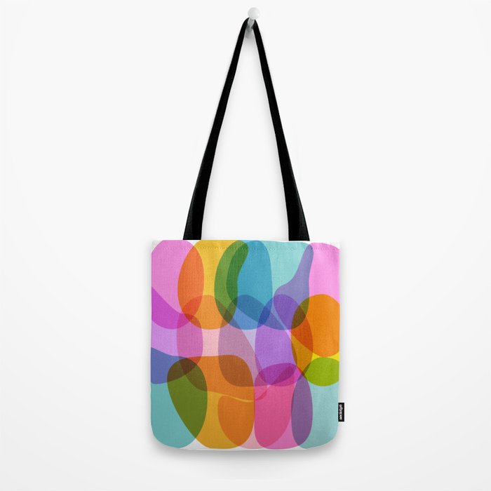 Color Burst Tote Bag Gallery Image 2