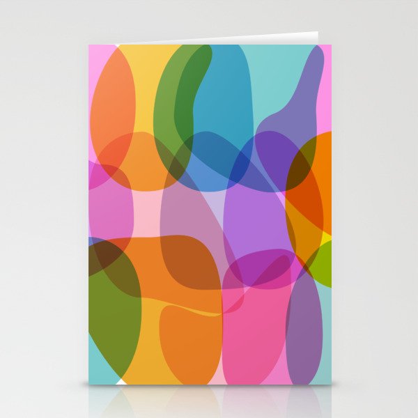 Color Burst Stationery Card Gallery Image 1