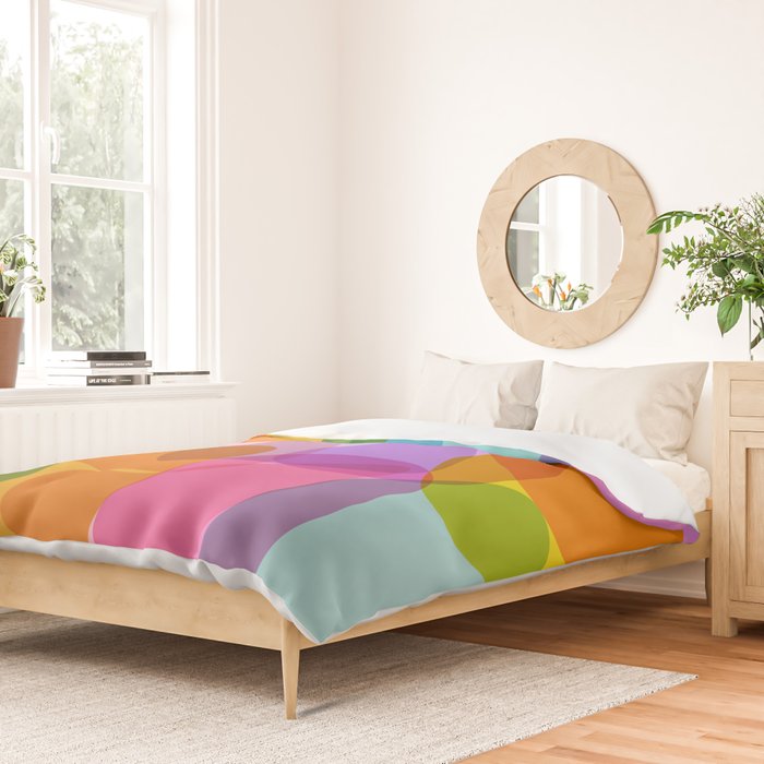 Color Burst Duvet Cover Gallery Image 2