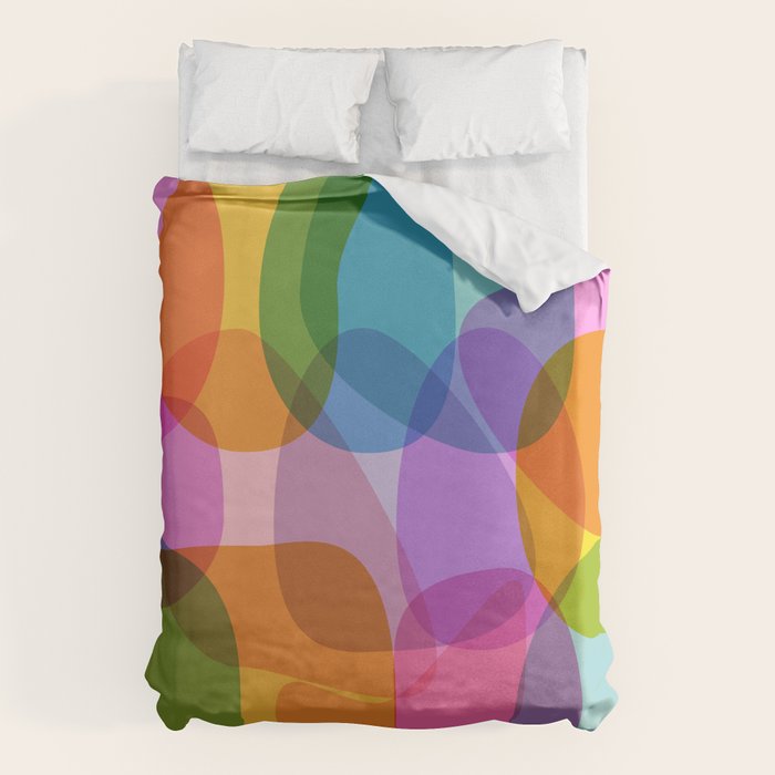 Color Burst Duvet Cover Gallery Image 1