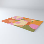 Bright Color Block Shapes Rug Gallery Image 3