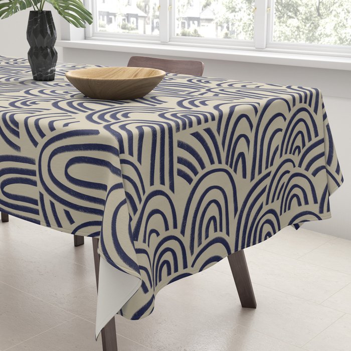 Charcoal Arches #2 Tablecloth Gallery Image 3