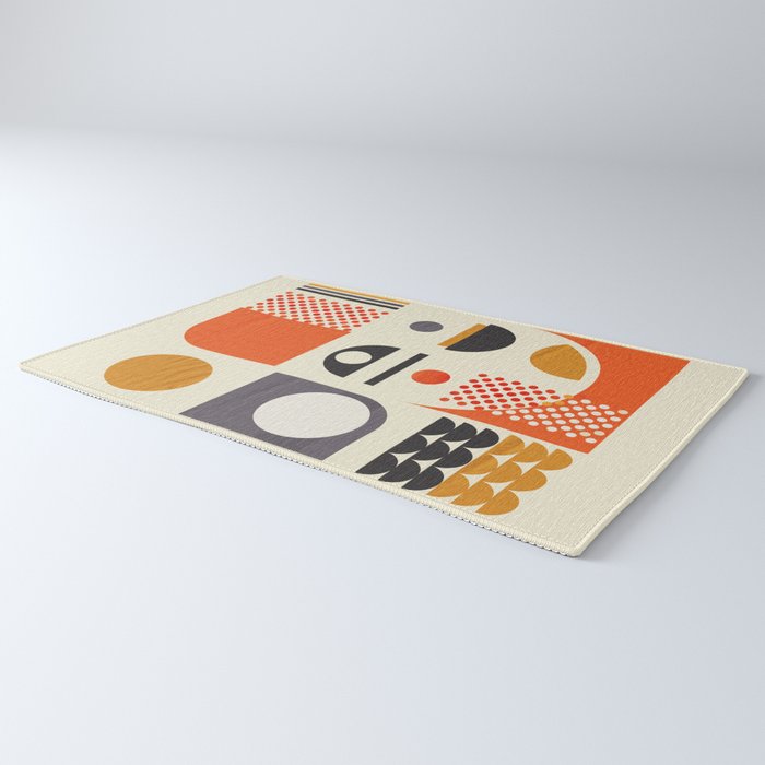 Mid-century no1 Rug Gallery Image 3