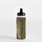 Be Humble Be Smart and Rule the World - Feminist Water Bottle Gallery Image 2