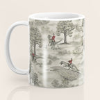 Not-So-Traditional English Fox Hunt with Dinosaurs Coffee Mug Gallery Image 3