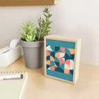Mid Century Geometric 18 Mini Art Print Gallery Image 2