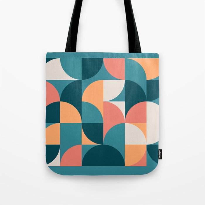Mid Century Geometric 18 Tote Bag Gallery Image 1