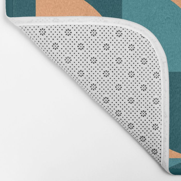 Mid Century Geometric 18 Bath Mat Gallery Image 2