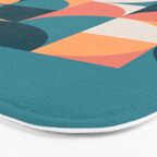 Mid Century Geometric 18 Bath Mat Gallery Image 3