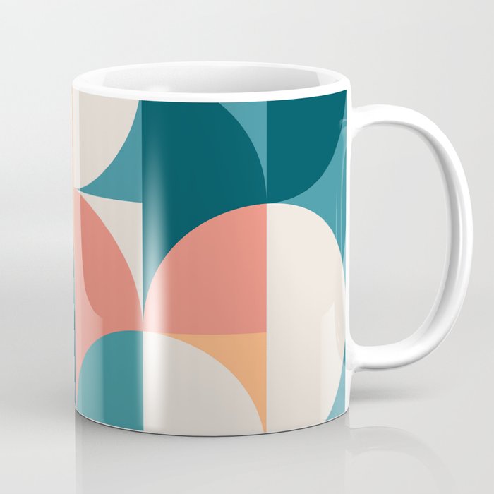 Mid Century Geometric 18 Coffee Mug Gallery Image 1