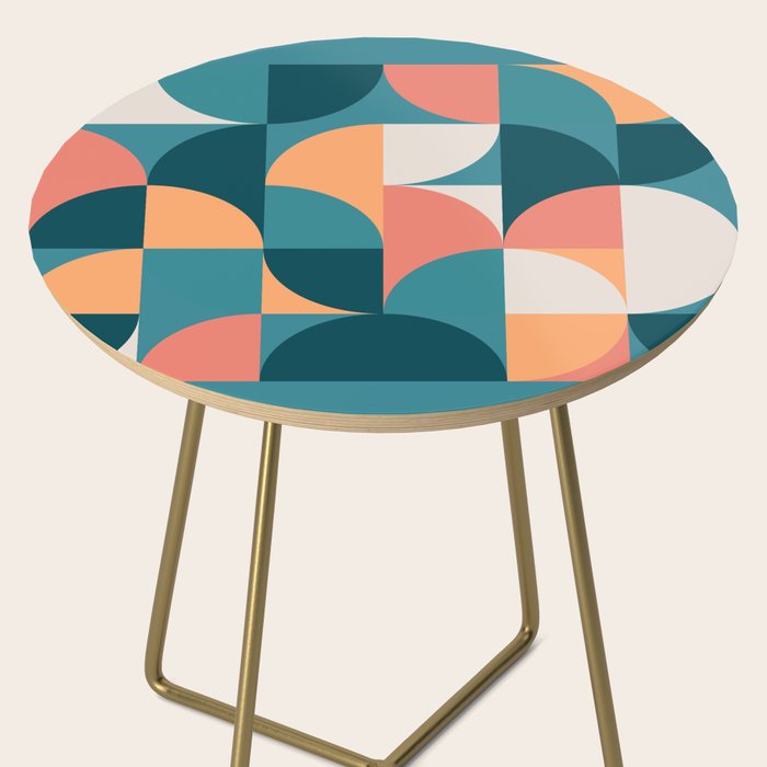 Mid Century Geometric 18 Side Table Gallery Image 2