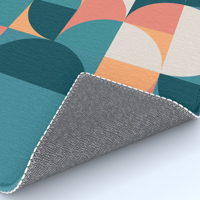 Mid Century Geometric 18 Rug Gallery Image 4