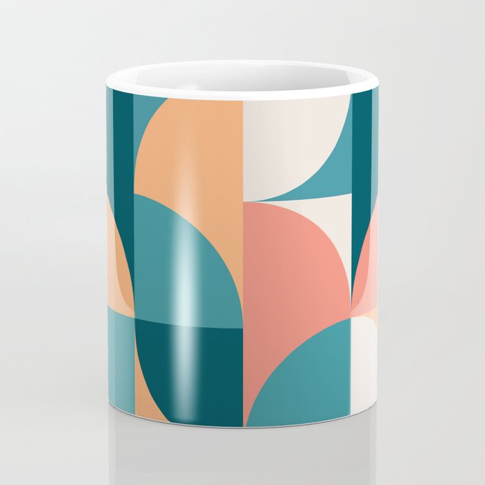 Mid Century Geometric 18 Coffee Mug Gallery Image 4