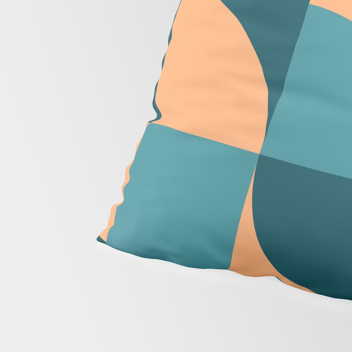 Mid Century Geometric 18 Pillow Sham Gallery Image 4