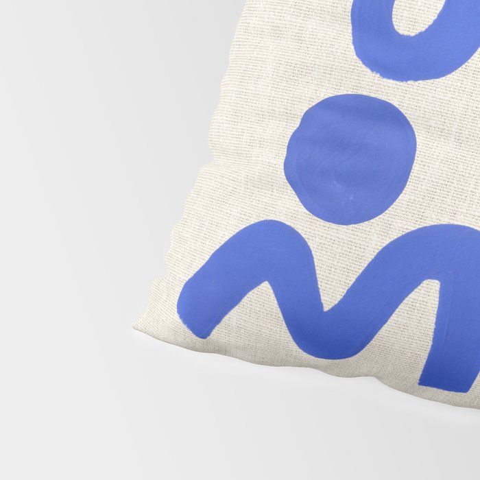 Blue Zig Wiggles Pillow Sham Gallery Image 4