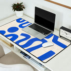 Blue Zig Wiggles Desk Mat Gallery Image 2