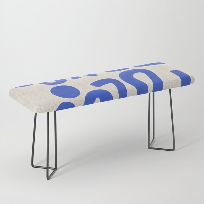 Blue Zig Wiggles Bench Gallery Image 1