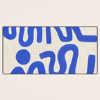 Blue Zig Wiggles Desk Mat Gallery Image 3
