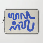 Blue Zig Wiggles Laptop Sleeve Gallery Image 1