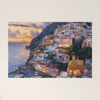 Panoramas of Italy, Positano Welcome Mat Gallery Image 1