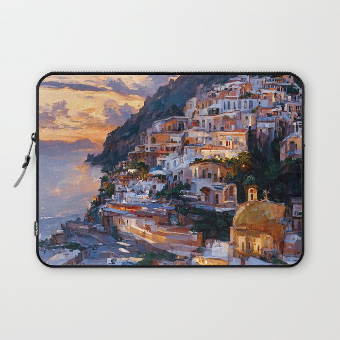 Panoramas of Italy, Positano Laptop Sleeve Gallery Image 1