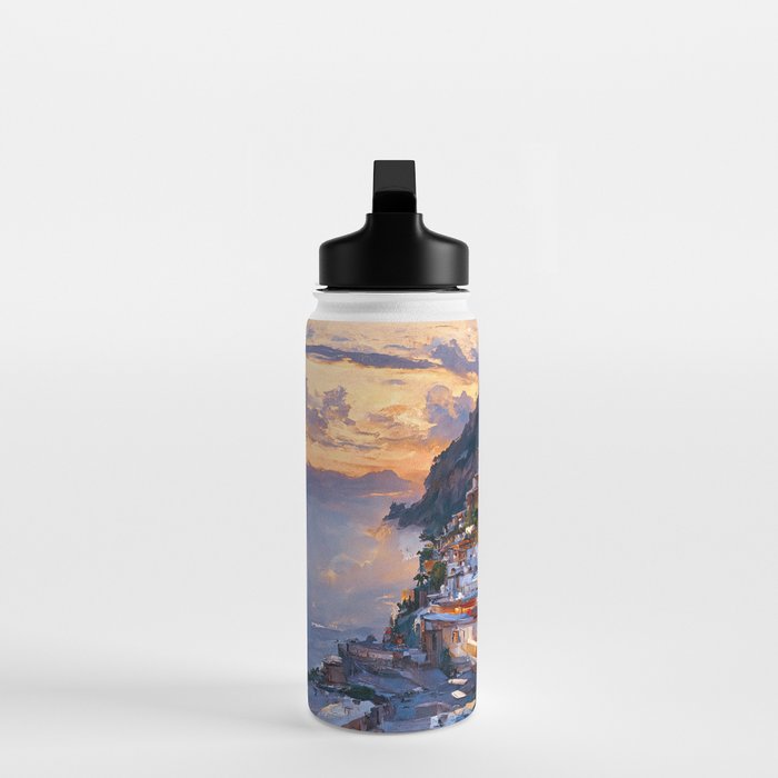 Panoramas of Italy, Positano Water Bottle Gallery Image 3