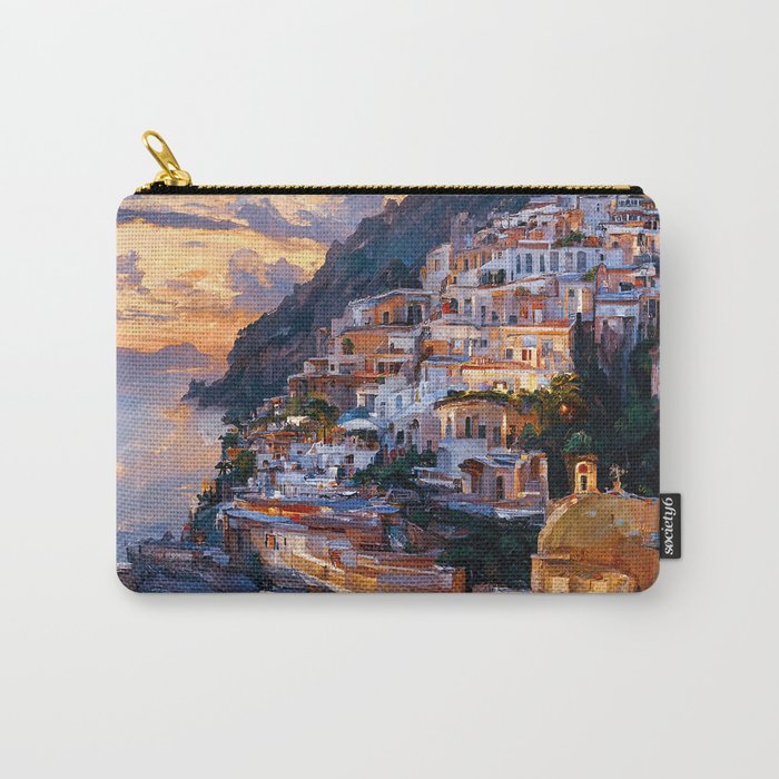 Panoramas of Italy, Positano Carry All Pouch Gallery Image 1