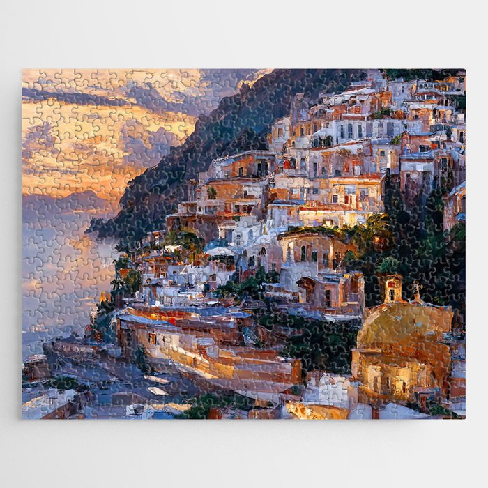 Panoramas of Italy, Positano Jigsaw Puzzle Gallery Image 1