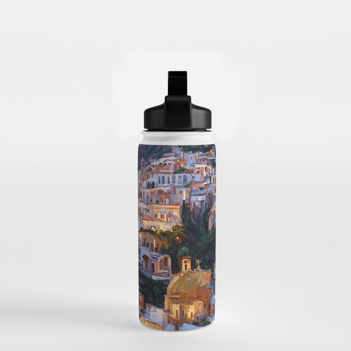 Panoramas of Italy, Positano Water Bottle Gallery Image 2