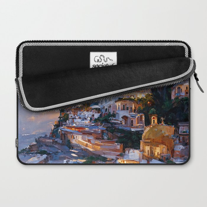 Panoramas of Italy, Positano Laptop Sleeve Gallery Image 2