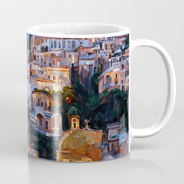Panoramas of Italy, Positano Coffee Mug Gallery Image 1