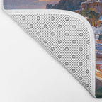 Panoramas of Italy, Positano Bath Mat Gallery Image 2