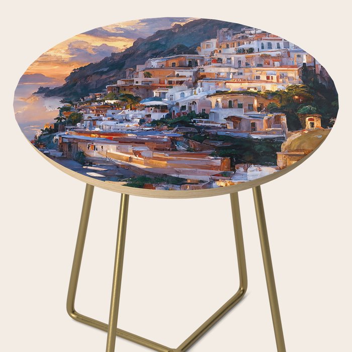 Panoramas of Italy, Positano Side Table Gallery Image 2