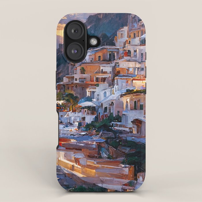 Panoramas of Italy, Positano iPhone Case Gallery Image 1