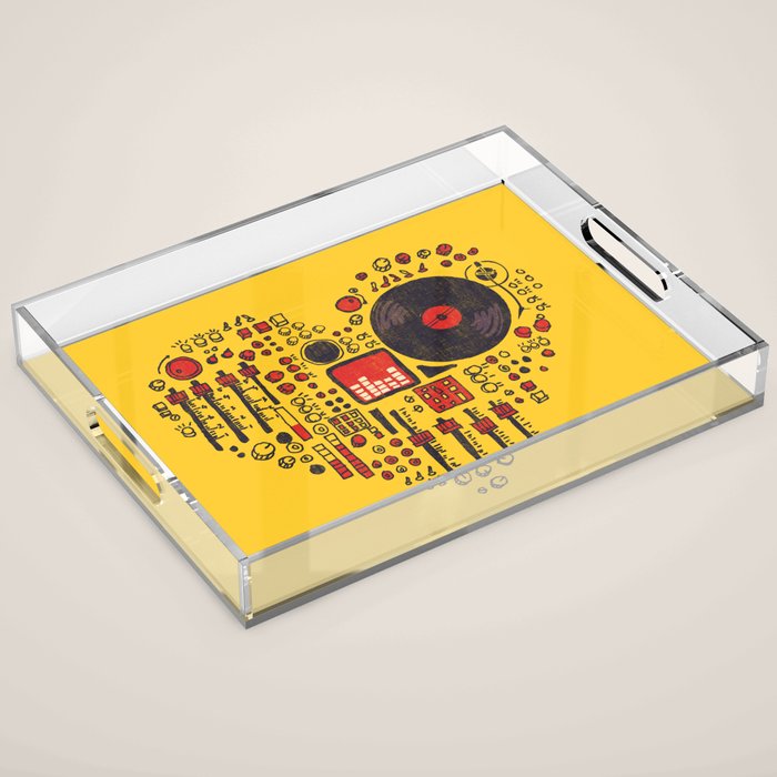 Music in every heartbeat Acrylic Tray Gallery Image 1
