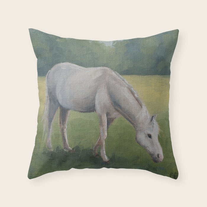 grazing Throw Pillow Gallery Image 6