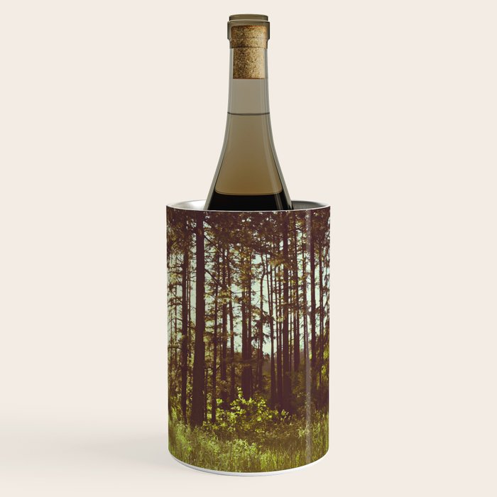 Summer Forest Sunlight - Nature Photography Wine Chiller Gallery Image 1