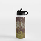 Summer Forest Sunlight - Nature Photography Water Bottle Gallery Image 1
