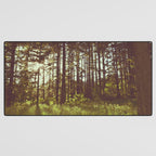 Summer Forest Sunlight - Nature Photography Desk Mat Gallery Image 3