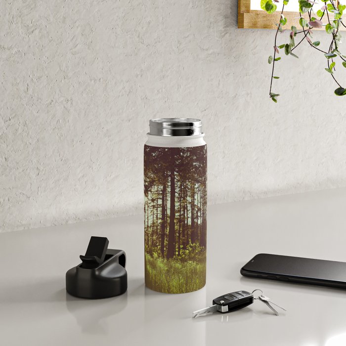 Summer Forest Sunlight - Nature Photography Water Bottle Gallery Image 4